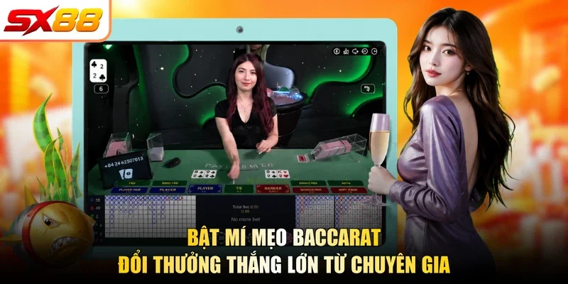 Bật mí mẹo Baccarat đổi thưởng thắng lớn từ chuyên gia
